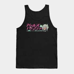 Chibi Cute Girls Und Panzer Tank Top